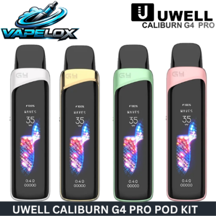 Uwell Caliburn G4 Pro Pod Kit vape device