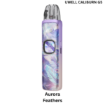 Uwell Caliburn G5 Pod Kit Aurora Feathers edition pod system UAE