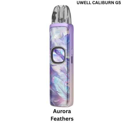 Uwell Caliburn G5 Pod Kit Aurora Feathers edition pod system UAE