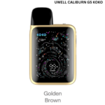 Uwell Caliburn G5 KOKO Pod Kit Golden Brown color refillable pod vape UAE VapeLox
