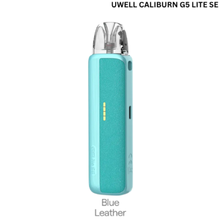 Uwell Caliburn G5 Lite SE Kit Blue Leather compact vape device