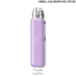 Uwell Caliburn G5 Lite SE Kit Purple Leather vape pod device