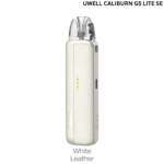 Uwell Caliburn G5 Lite SE Kit White Leather stylish pod system