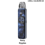 Uwell Caliburn G5 Pod Kit Navy Ripples color refillable pod vape UAE