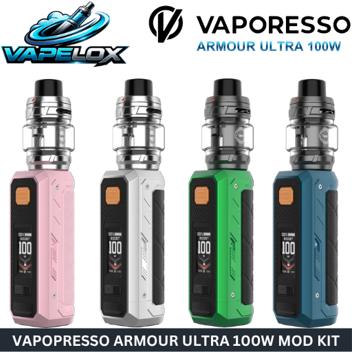 vaporesso-armour-ultra-100w-vape-lox-uae.webp Vaporesso Armour Ultra 100W Kit 5500mAh Ultra Mod Vape Lox UAE