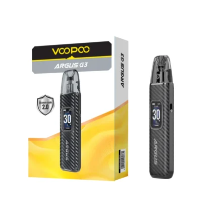 VOOPOO Argus G3 Pod Kit Carbon Fiber design advanced pod system at Vape Lox UAE
