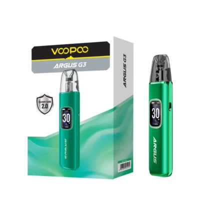 VOOPOO Argus G3 Pod Kit Moss Green edition modern pod system at Vape Lox UAE