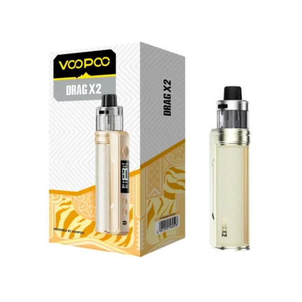 VOOPOO Drag X2 Pod Mod Kit Champagne Golden finish premium vape device UAE