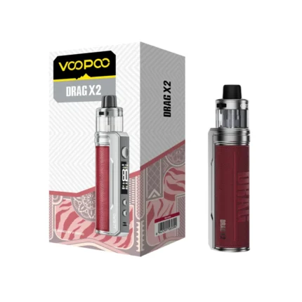 VOOPOO Drag X2 Pod Mod Kit Masala colour unique leather pod mod at Vape Lox UAE