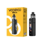 Voopoo Drag X3 Pod Kit Spray Black color vape device UAE