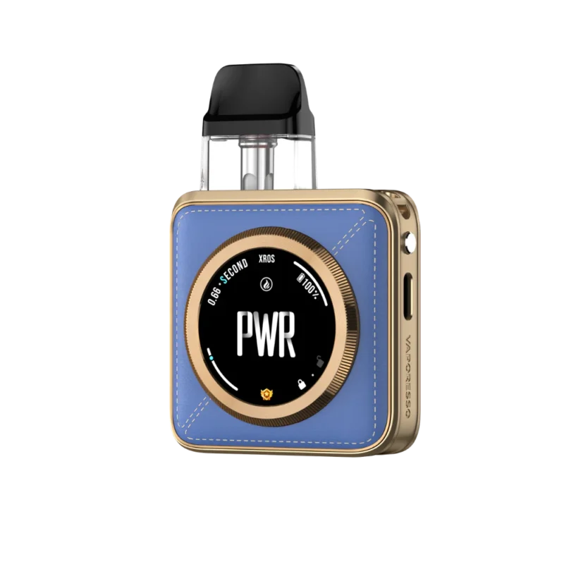 Vaporesso XROS 5 Nano Blue Leatherette Pod Kit 1600mAh Vape Device UAE