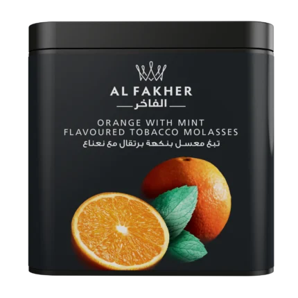 Al Fakher Orange Mint Shisha Tobacco 1KG original Emirates tobacco available at VapeLox UAE
