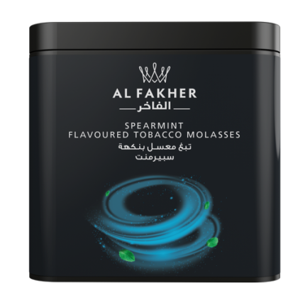 Al Fakher Spearmint Shisha Tobacco 250G and 1KG original Emirates tobacco available at VapeLox UAE