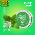 White OLO Nicotine Pouches Mint Tobacco-Free Slim Pouches - VapeLox UAE
