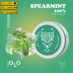 White OLO Nicotine Pouches Spearmint Tobacco-Free Slim Pouches - VapeLox UAE