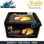 Serbetli Two Apple 250G Hookah Tobacco Vape Lox Dubai UAE