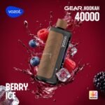 VOZOL Gear Hookah 40000 Puffs Berry Ice Disposable Vape Vape Lox Dubai UAE