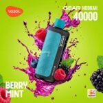 VOZOL Gear Hookah 40000 Puffs Berry Mint Disposable Vape Vape Lox Dubai UAE