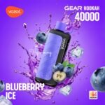 VOZOL Gear Hookah 40000 Puffs Blueberry Ice Disposable Vape Vape Lox Dubai UAE