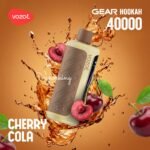 VOZOL Gear Hookah 40000 Puffs Cherry Cola Disposable Vape Vape Lox Dubai UAE