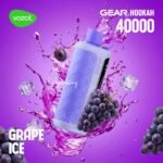 VOZOL Gear Hookah 40000 Puffs Grape Ice Disposable Vape Vape Lox Dubai UAE