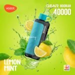 VOZOL Gear Hookah 40000 Puffs Lemon Mint Disposable Vape Vape Lox Dubai UAE