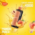 VOZOL Gear Hookah 40000 Puffs Mango Peach Disposable Vape Vape Lox Dubai UAE