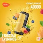VOZOL Gear Hookah 40000 Puffs Moscow Evenings Disposable Vape Vape Lox Dubai UAE