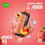 VOZOL Gear Hookah 40000 Puffs Peach Ice Disposable Vape Vape Lox Dubai UAE