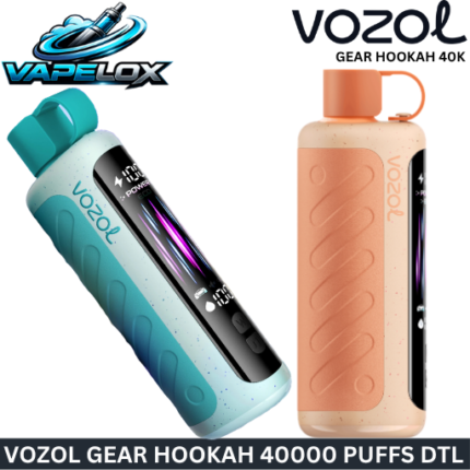 VOZOL Gear Hookah 40000 Puffs Disposable Vape Vape Lox Dubai UAE