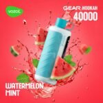 VOZOL Gear Hookah 40000 Puffs Watermelon Mint Disposable Vape Vape Lox Dubai UAE