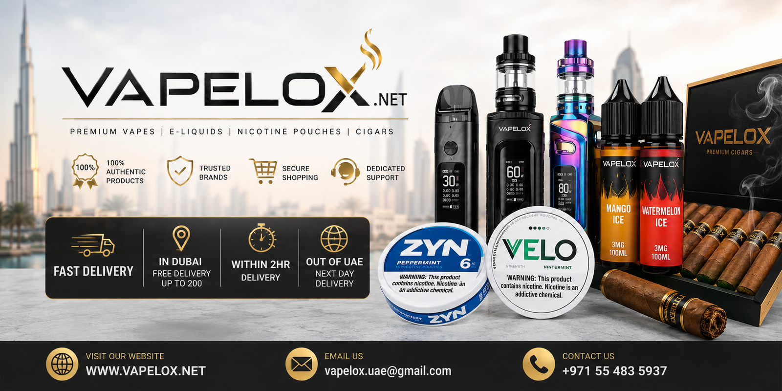 Vapelox Banner