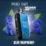 Pod Salt 35000 Puffs Blue Raspberry Disposable Vape UAE