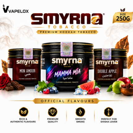 Smyrna Shisha Tobacco 250g UAE Vape Lox
