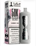 Mazaya Cloud AURA Cherry Ice 50000 Puffs 6mg Disposable Vape UAE Vape Lox
