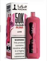 Mazaya Cloud AURA Love 50000 Puffs 6mg Disposable Vape UAE Vape Lox