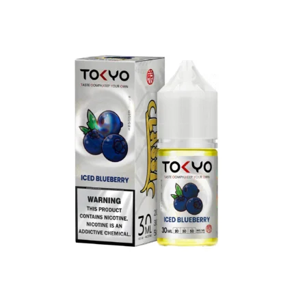 Tokyo Classic Iced Blueberry 30ml Salt Nic Liquid Dubai UAE VAPELOX