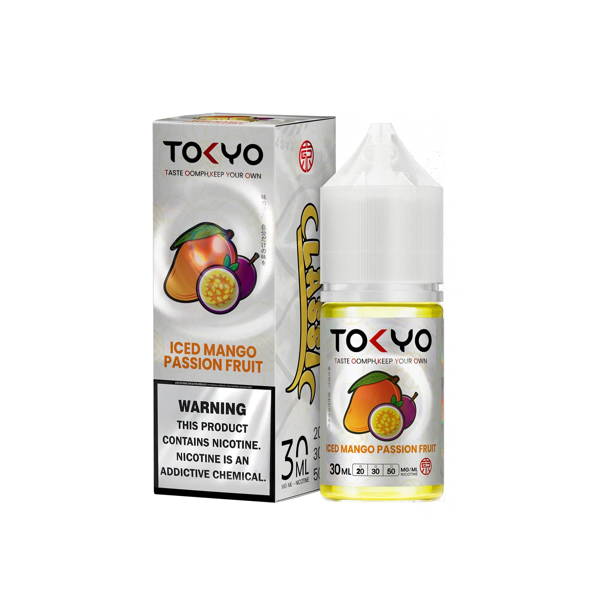 tokyo-classic-iced-mango-passionfruit-30ml-salt-nic-liquid-uae.jpg Tokyo Classic Iced Mango Passionfruit 30ml Salt Nic Liquid Dubai UAE VAPELOX