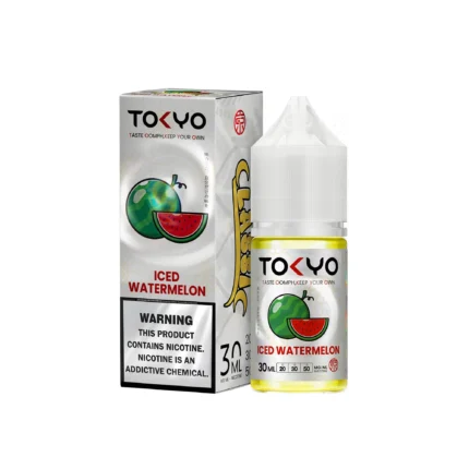 Tokyo Classic Ice Watermelon 30ml Salt Nic Liquid Dubai UAE VAPELOX