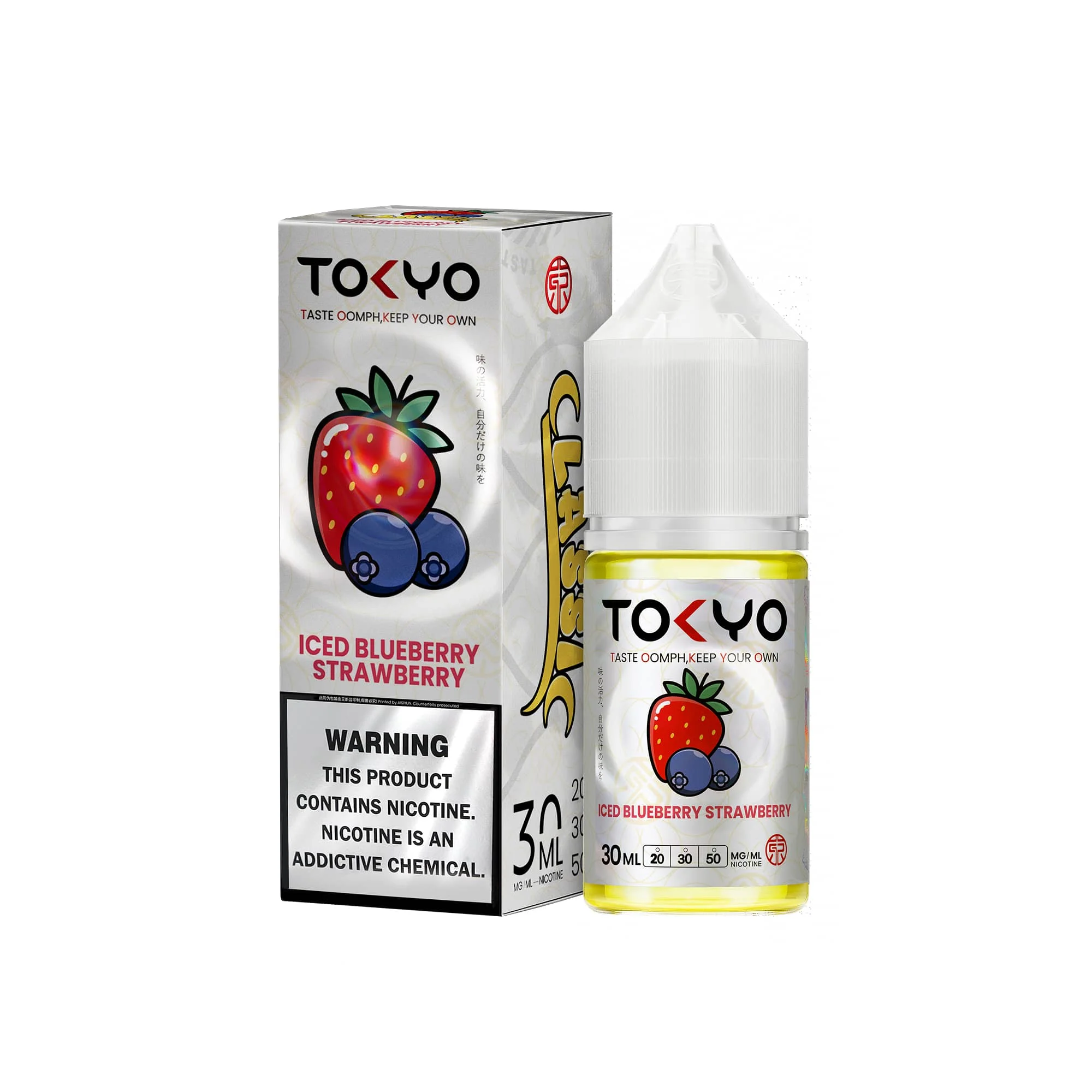 tokyo-classic-iced-blueberry-strawberry-30ml-salt-nic-liquid-uae Tokyo Classic Iced Blueberry Strawberry 30ml Salt Nic Liquid Dubai UAE VAPELOX